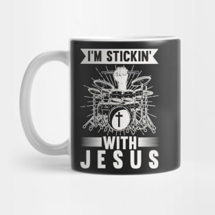 Religious Drummer Musician Christian Drumming Mug